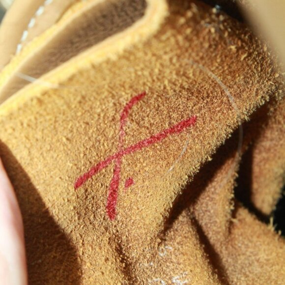 LL Bean Brown Leather 8' Lace Up Round Toe Unlined Ankle Duck Boots Size 11 M - Picture 7 of 10